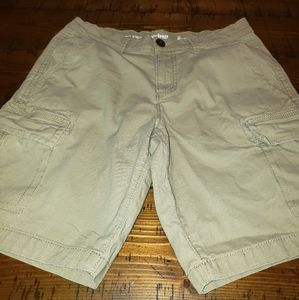 Men's Khaki Cargo Shorts